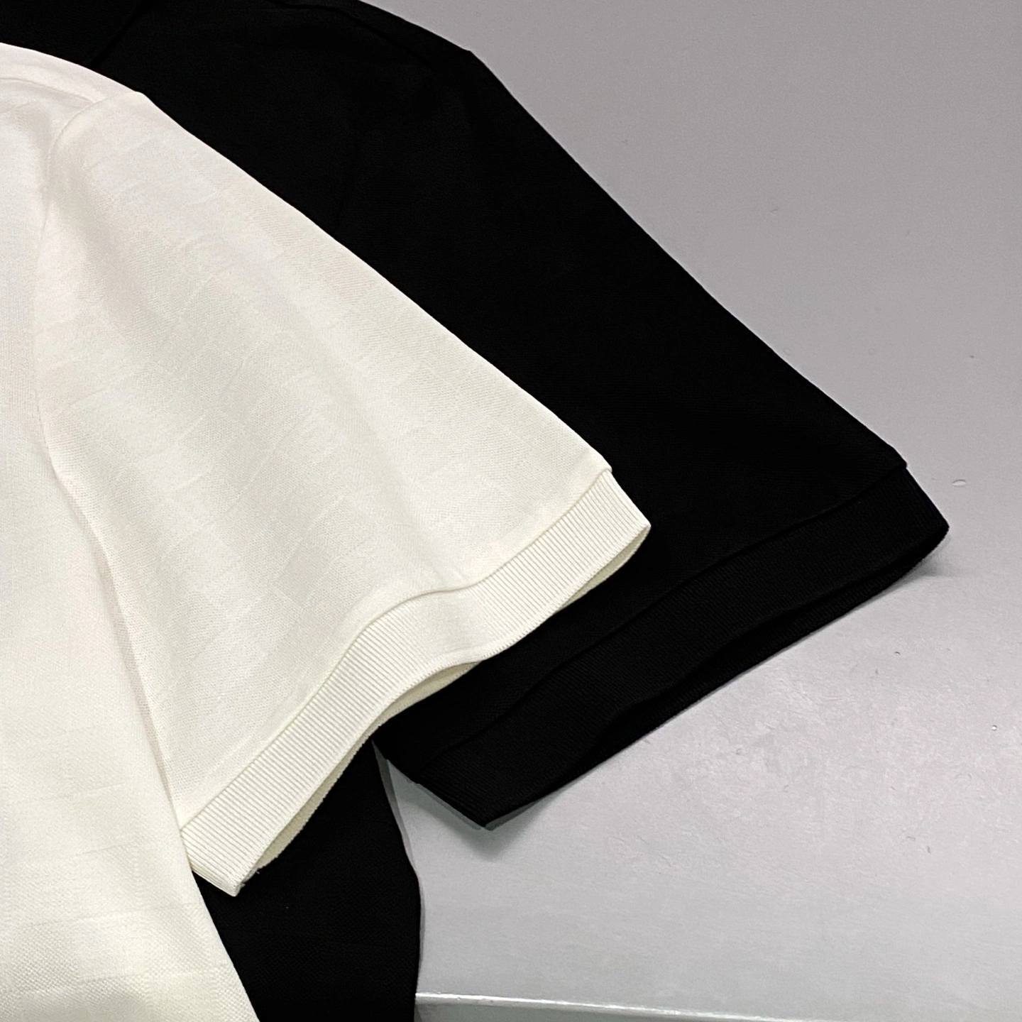 wg.luxury- 8V Damier embroidery Polo 2Colour item:E-F361G1018-2